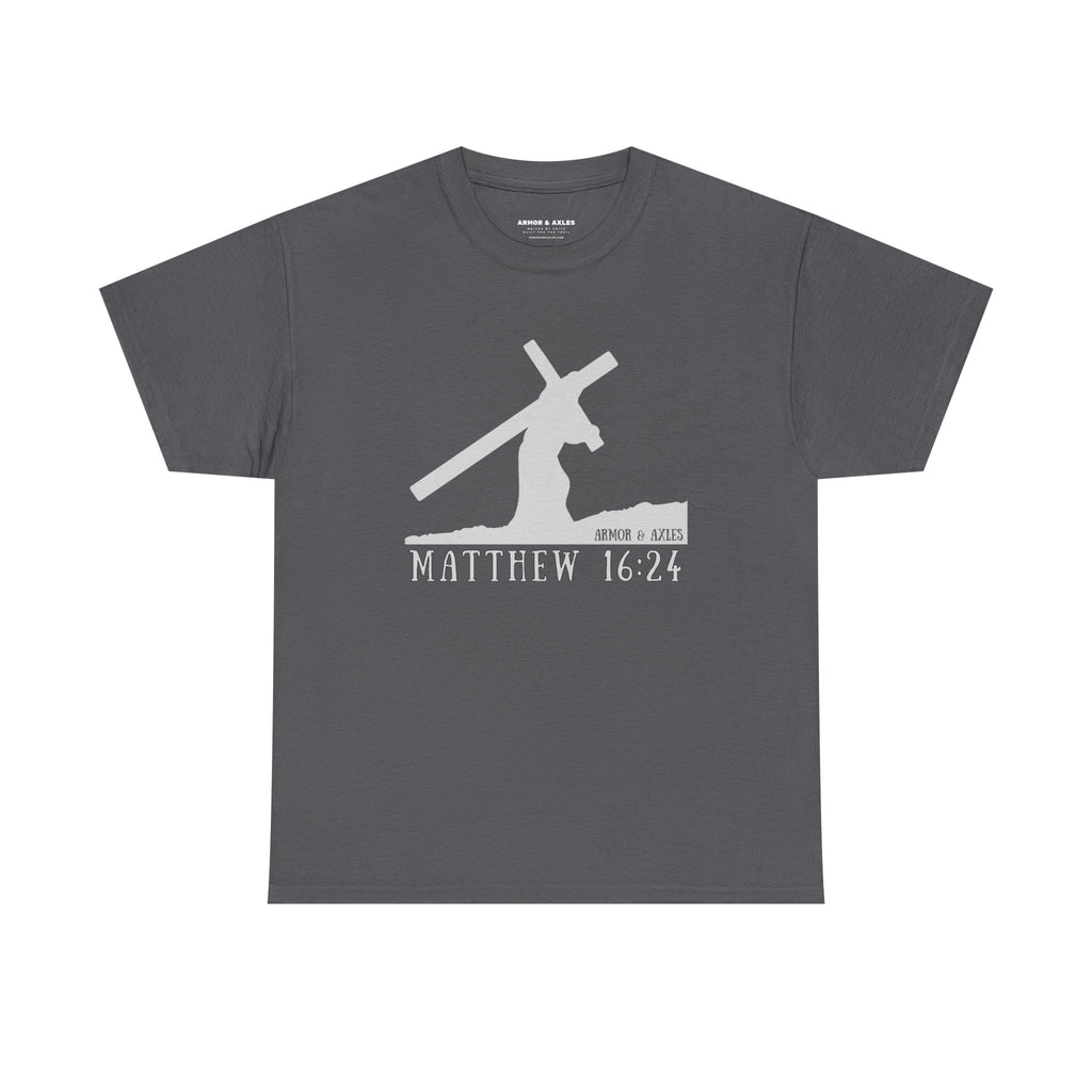 Carry the Cross – Matthew 16:24 Tee