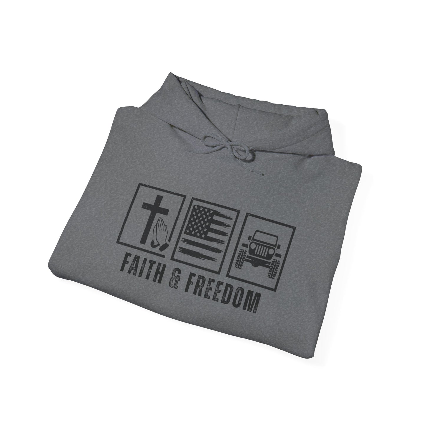 Faith and Freedom Hooded Sweatshirt