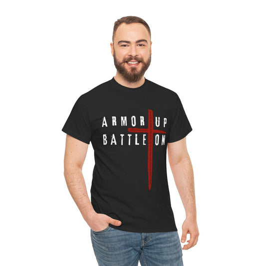Armor Up Battle On Ephesians 6:11 Tee