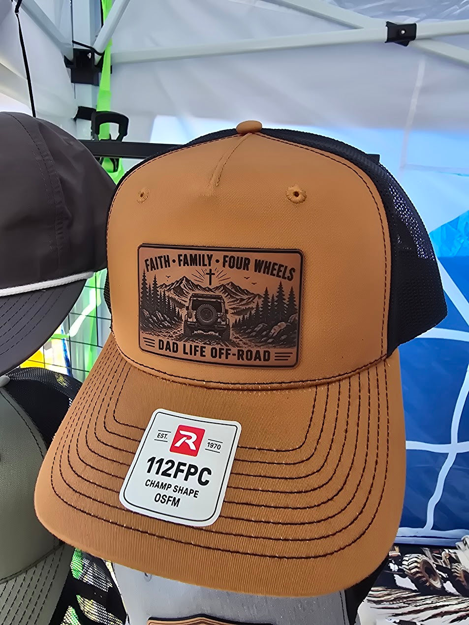 Faith Family Four Wheels Hat | Dad Life Off-Road