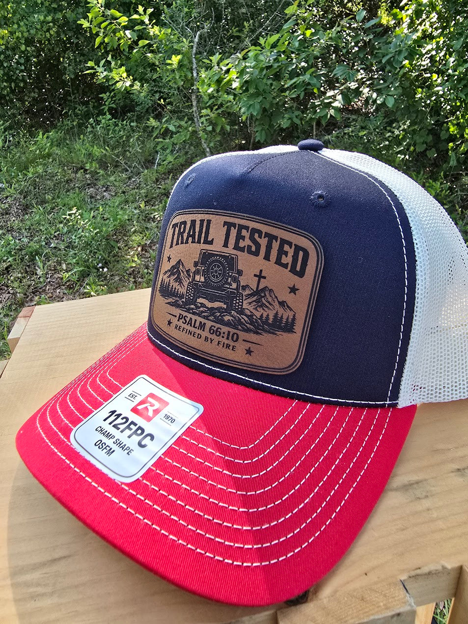 Trail Tested Richardson 112FP Patriot Hat | Psalm 66:10