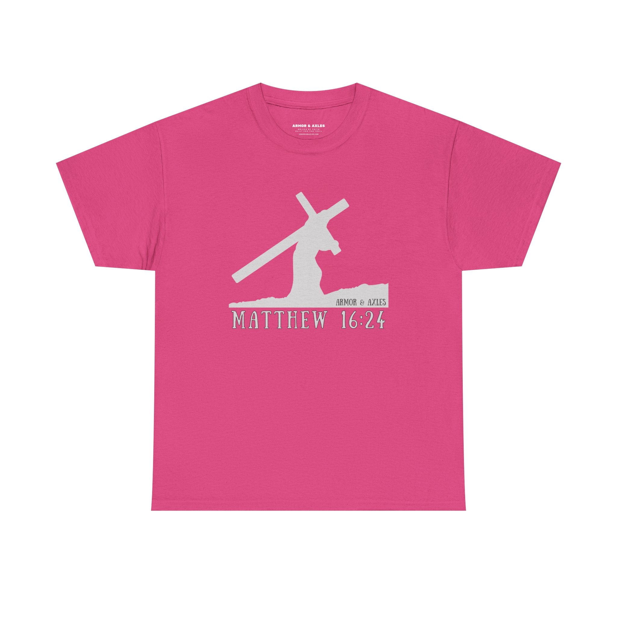 Carry the Cross – Matthew 16:24 Tee
