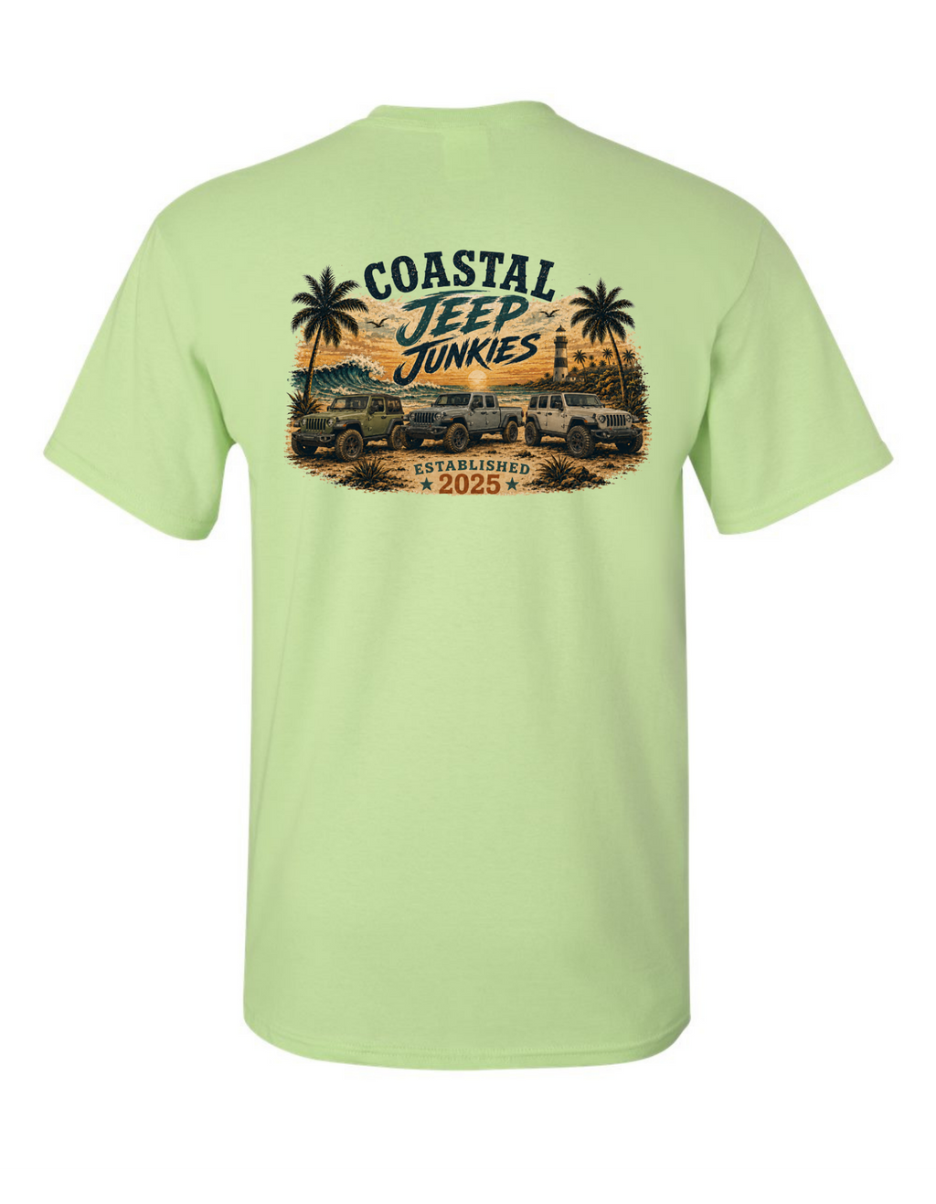 Coastal Jeep Junkies Official Club T-Shirt