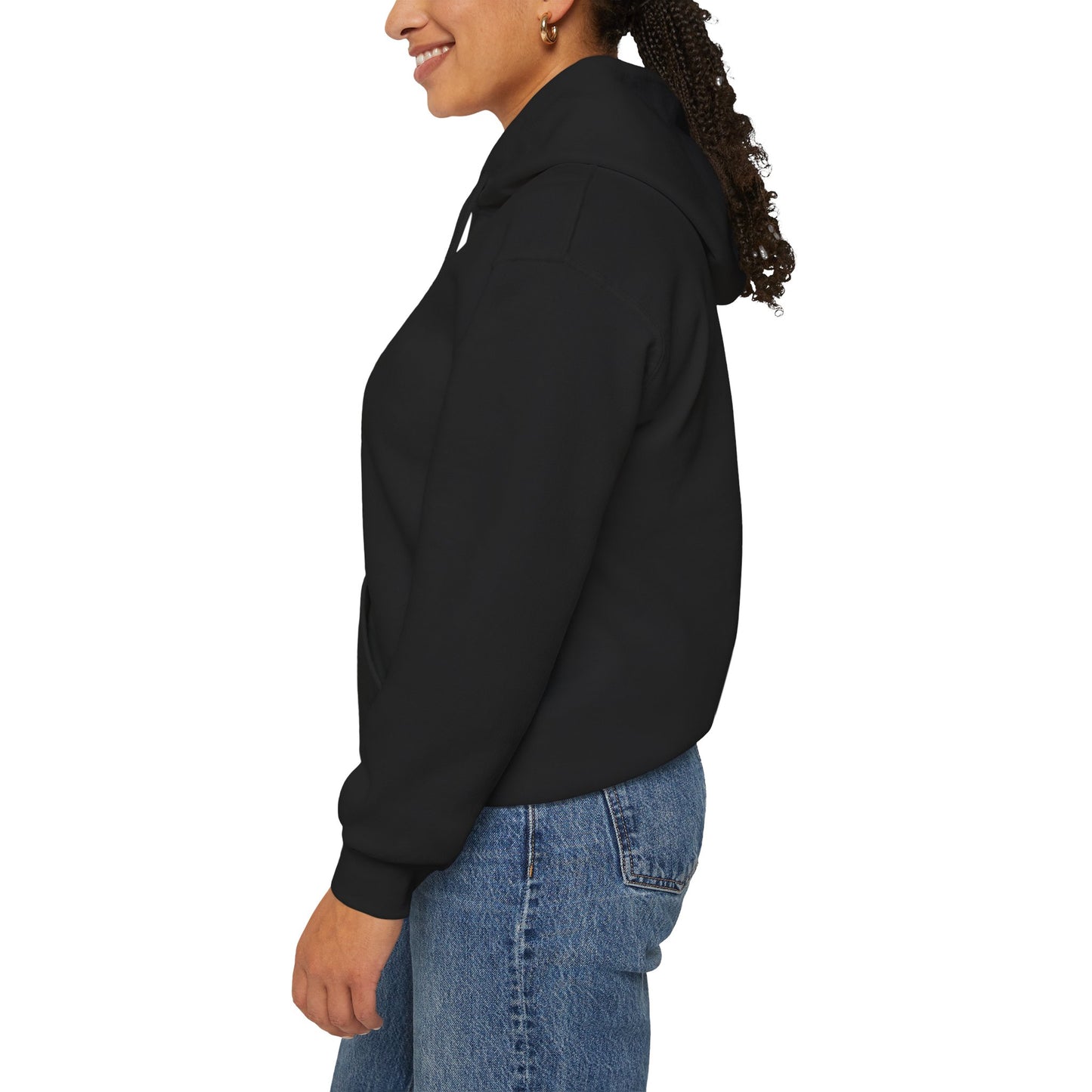 Silhouette Off-Roader Graphic Design Unisex Heavy Blend™ Hooded Sweatshirt