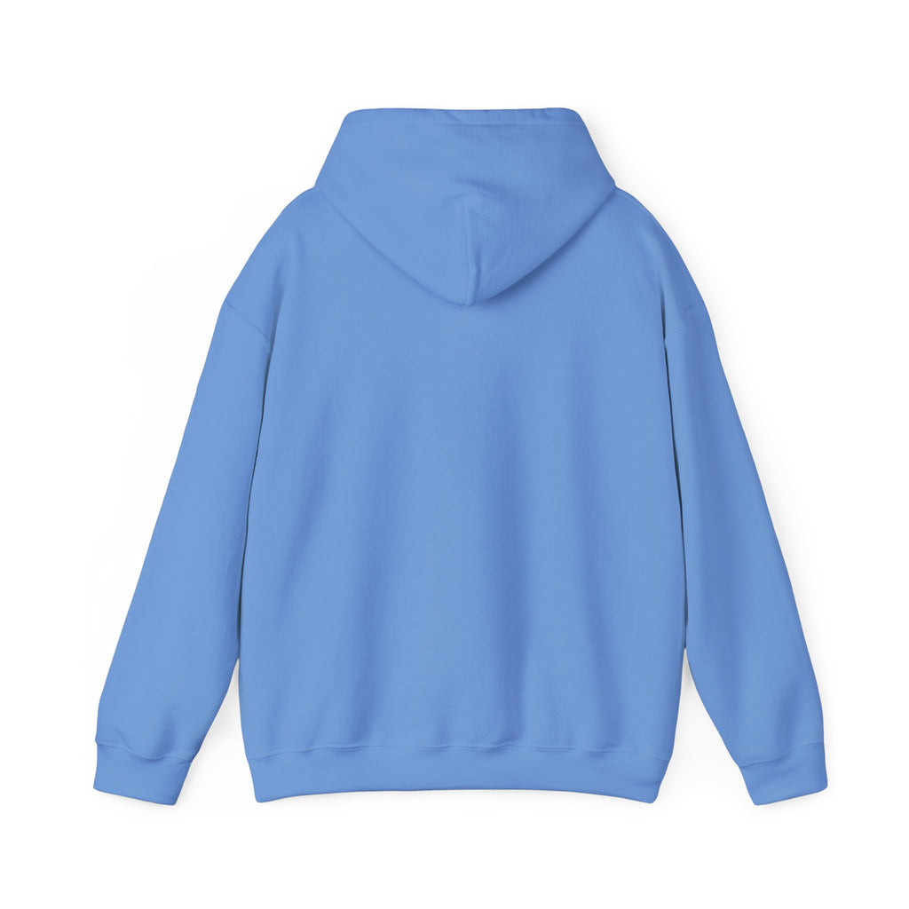 "Be Still" hooded sweatshirt with Psalms 46:10 Bible verse.