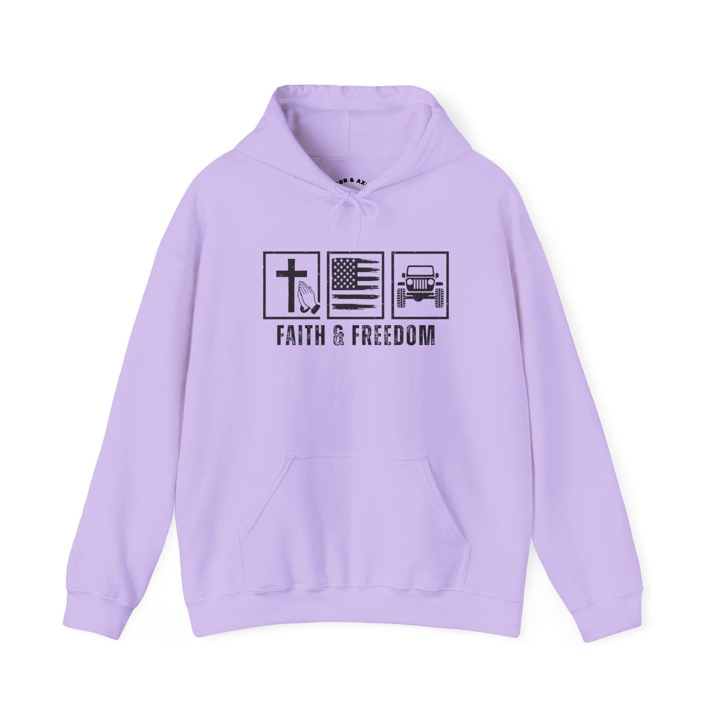Faith and Freedom Hooded Sweatshirt