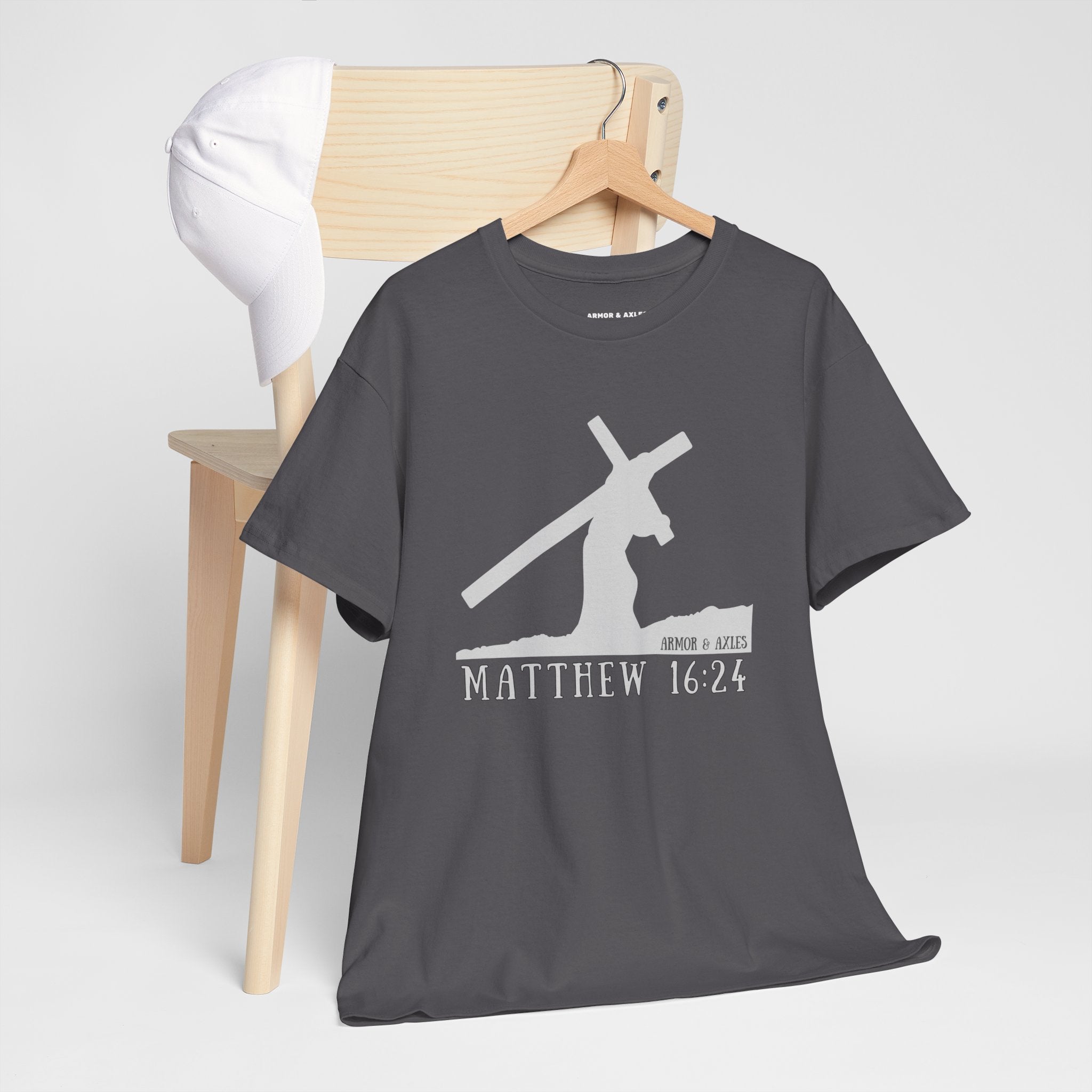 Carry the Cross – Matthew 16:24 Tee