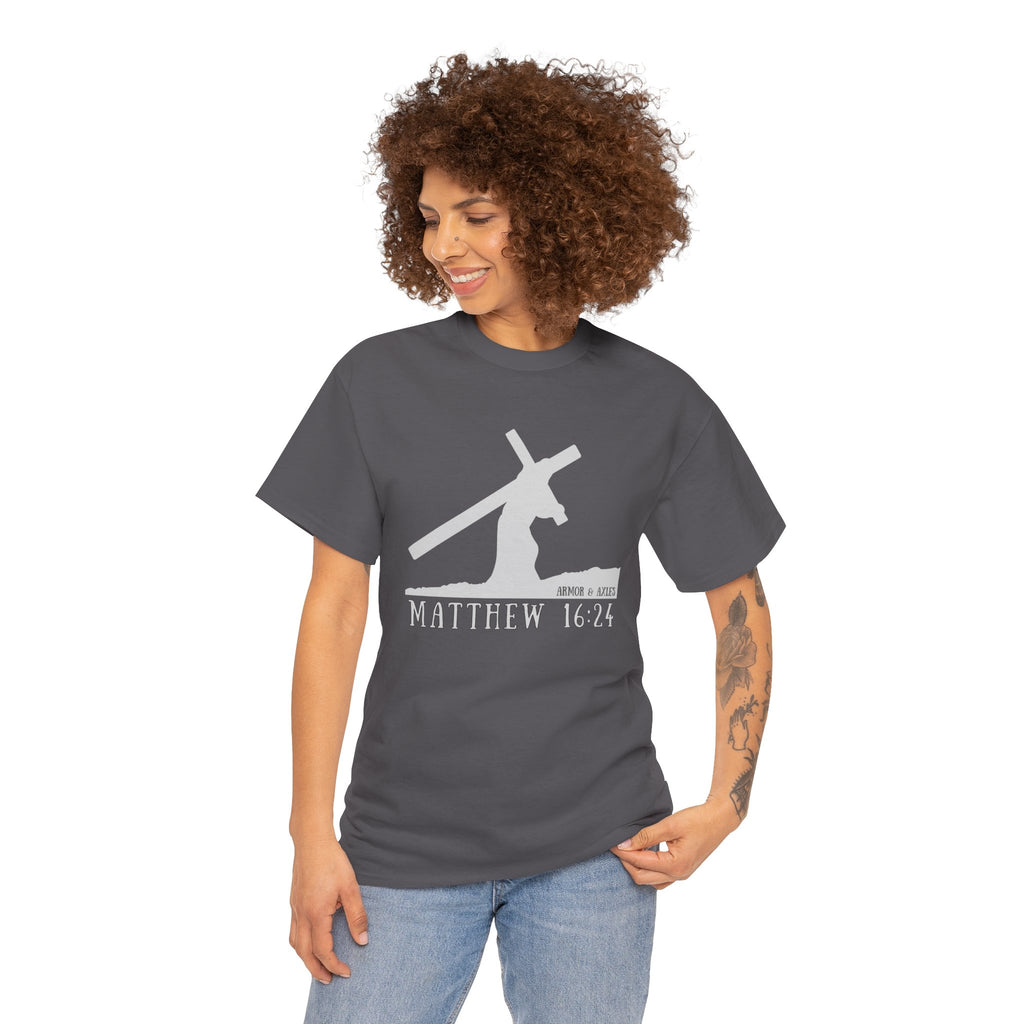 Carry the Cross – Matthew 16:24 Tee