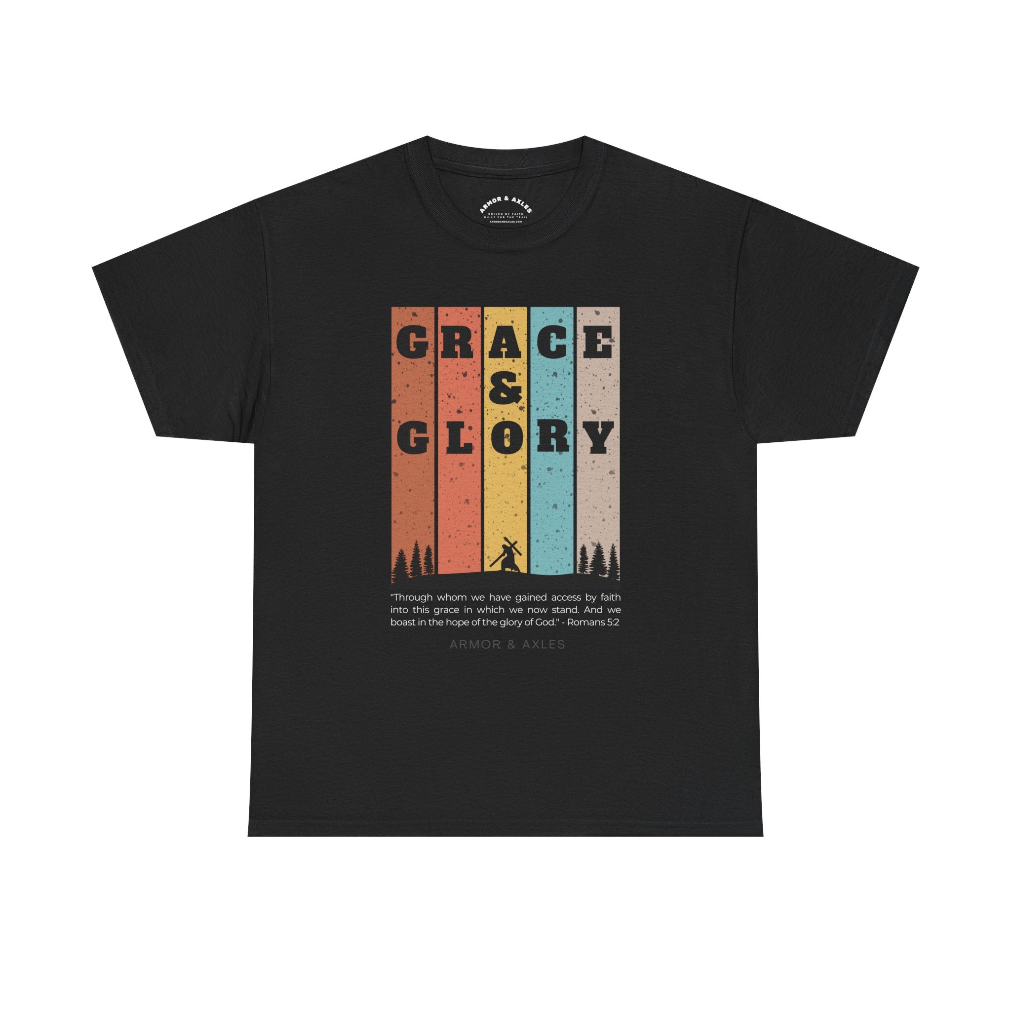 Grace & Glory Romans 5:2 Christian Graphic Tee
