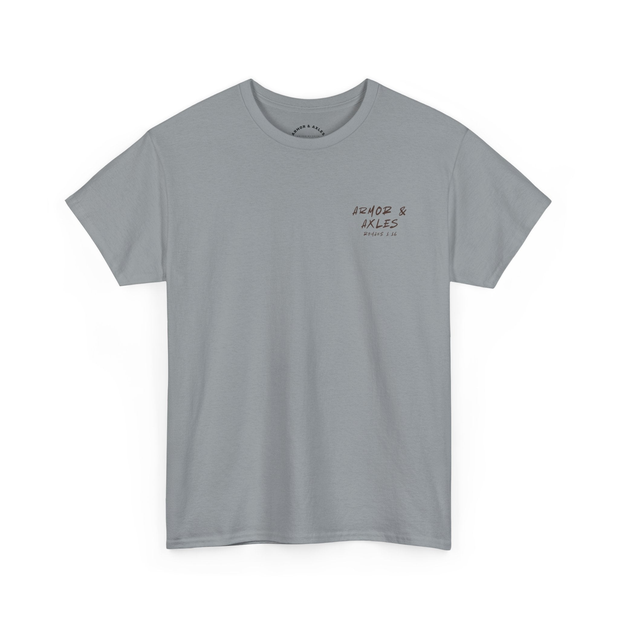 Unstoppable Faith Off-Road T-shirt – Romans 1:16