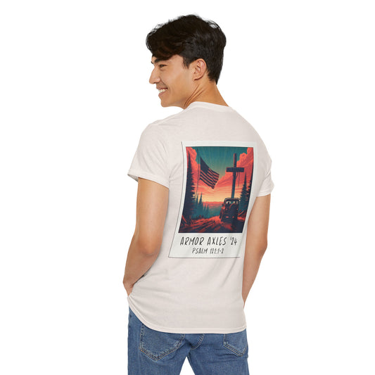 Armor Axles Retro T-Shirt Psalms 121:1-2