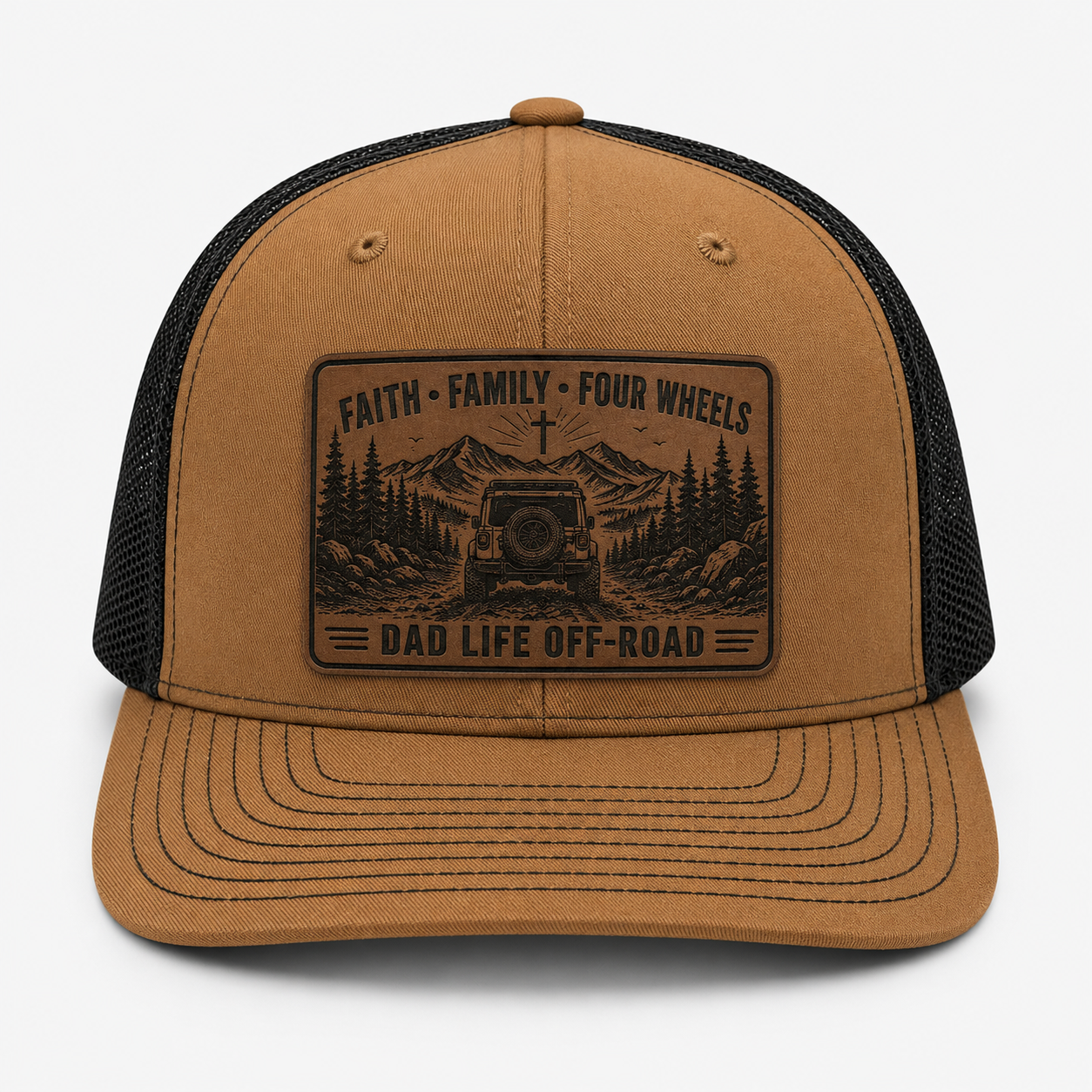 Faith Family Four Wheels Hat | Dad Life Off-Road