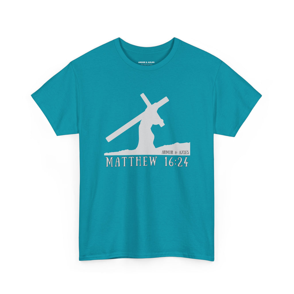 Carry the Cross – Matthew 16:24 Tee