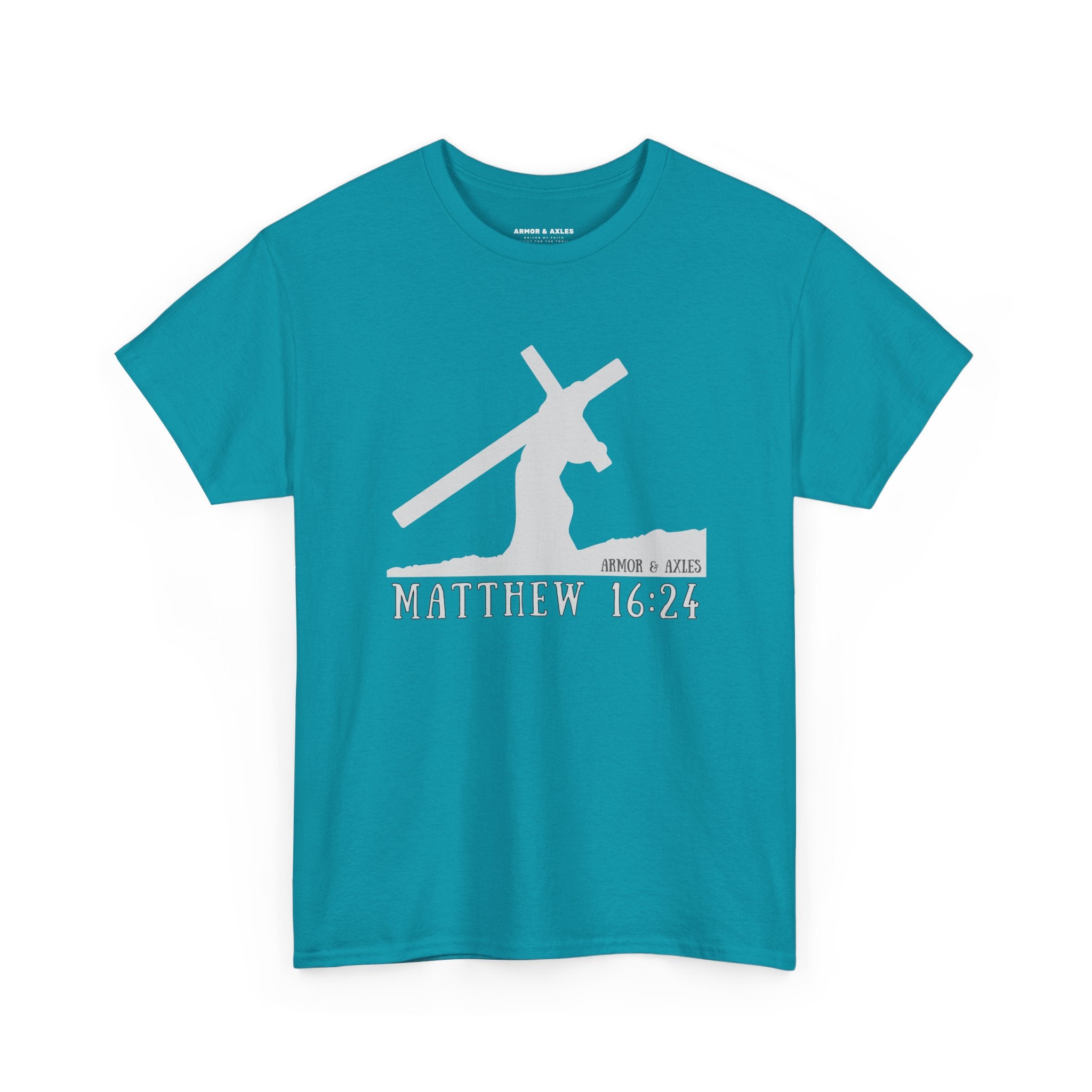 Carry the Cross – Matthew 16:24 Tee