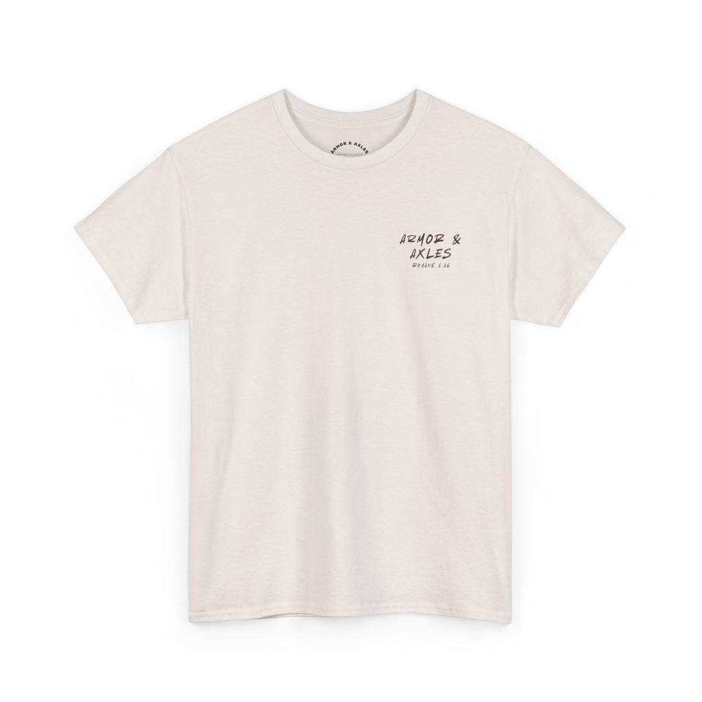 Unstoppable Faith Off-Road T-shirt – Romans 1:16
