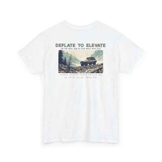 Deflate To Elevate Unisex Heavy Cotton Tee