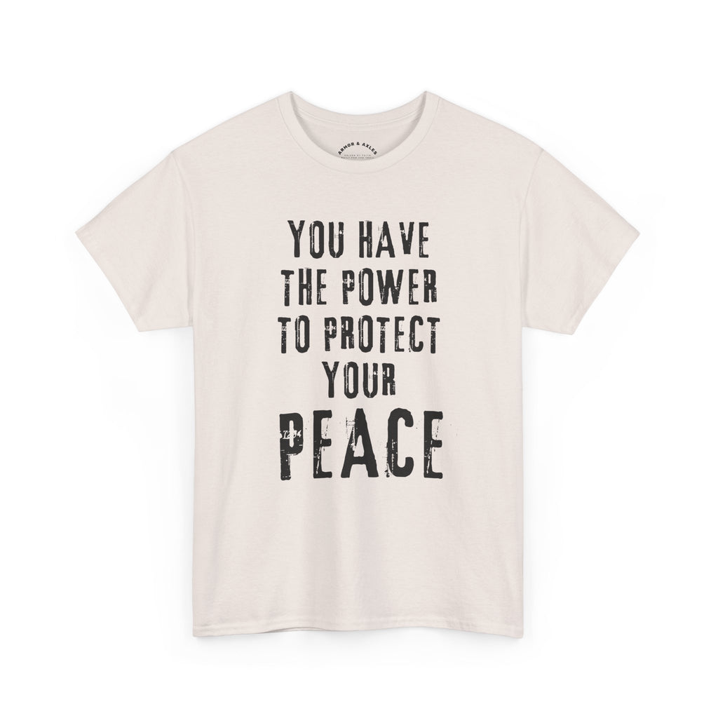Protect Your Peace Christian Faith T-Shirt | Inspirational Scripture Tee