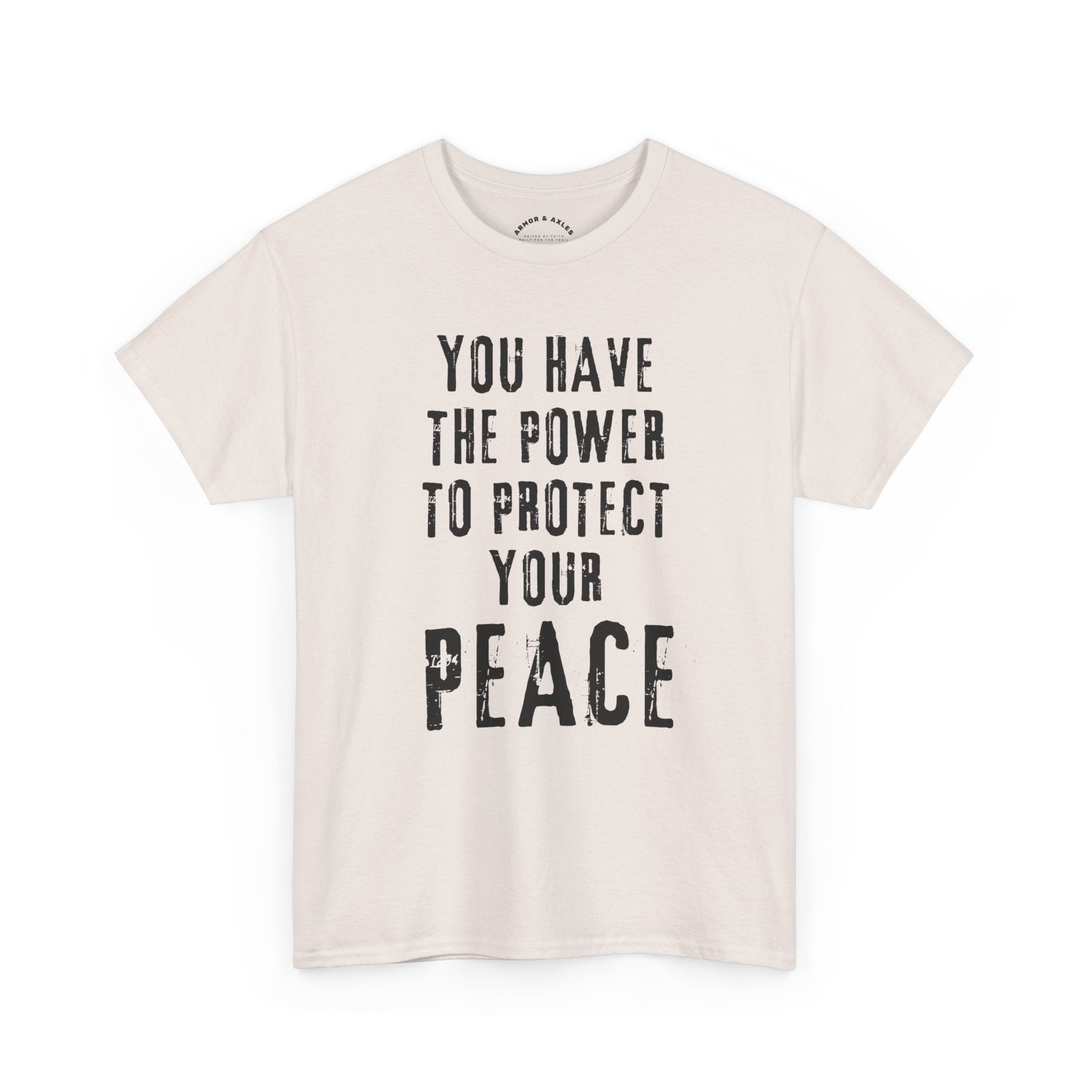 Protect Your Peace Christian Faith T-Shirt | Inspirational Scripture Tee