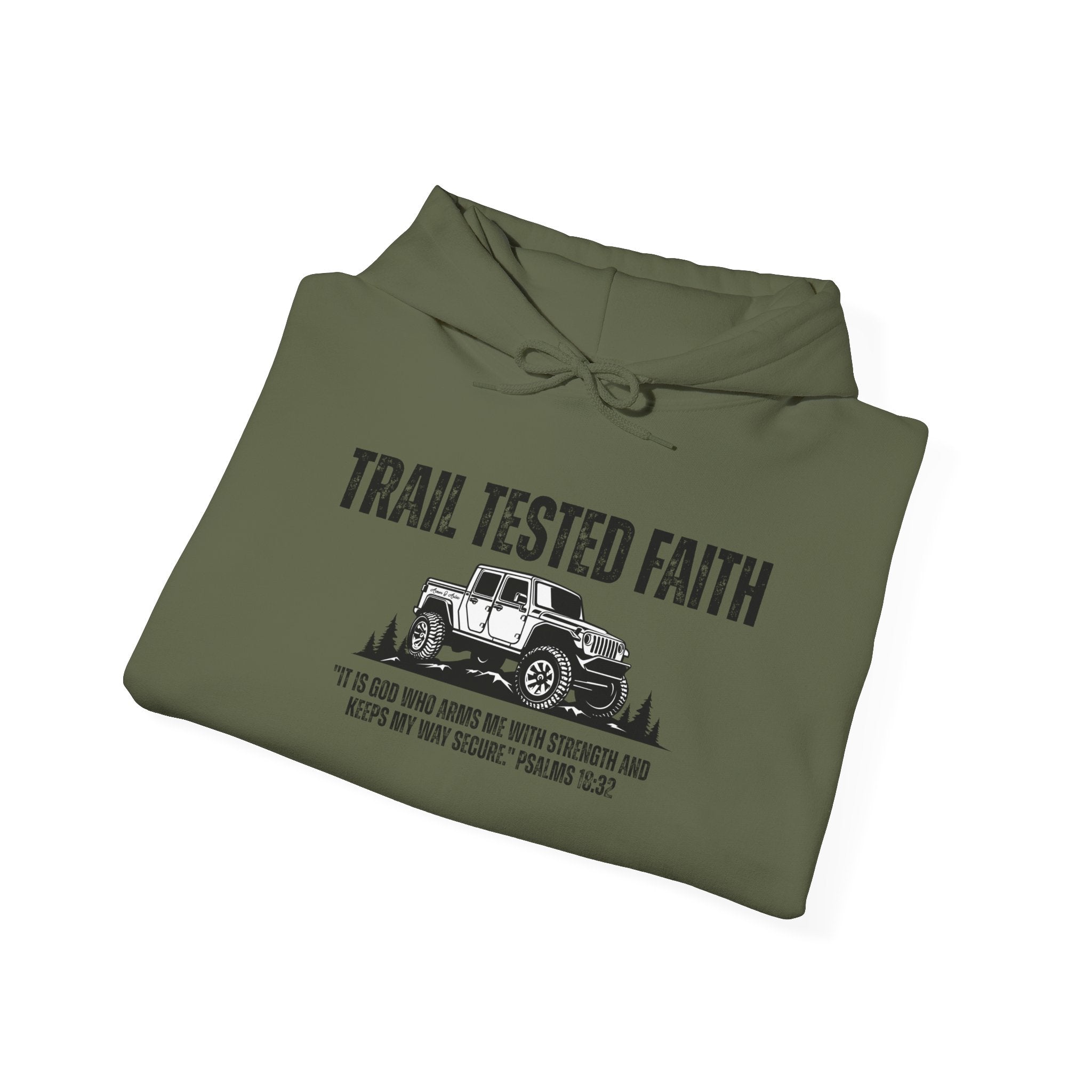 Trail Tested Faith Unisex Hooded Sweatshirt