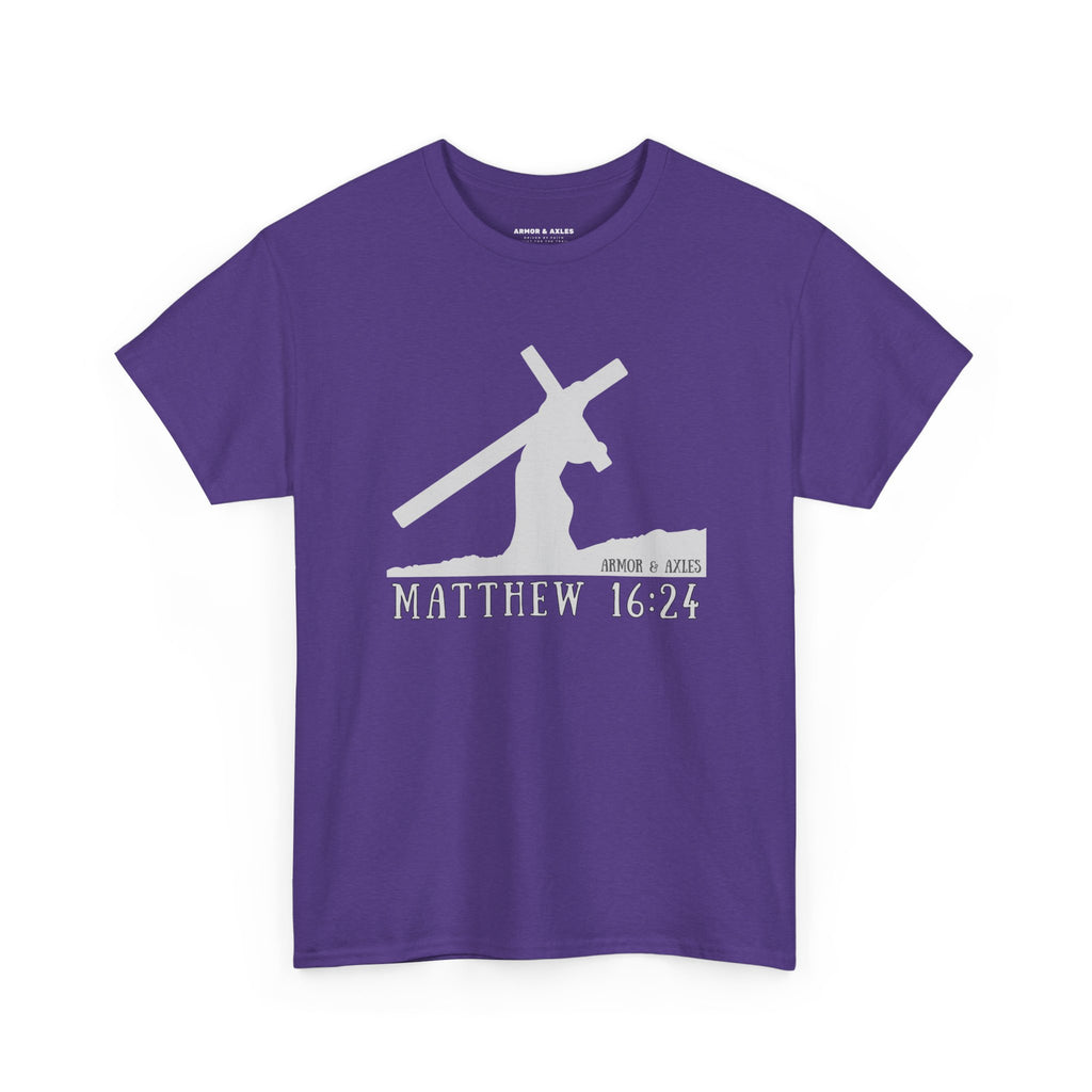 Carry the Cross – Matthew 16:24 Tee
