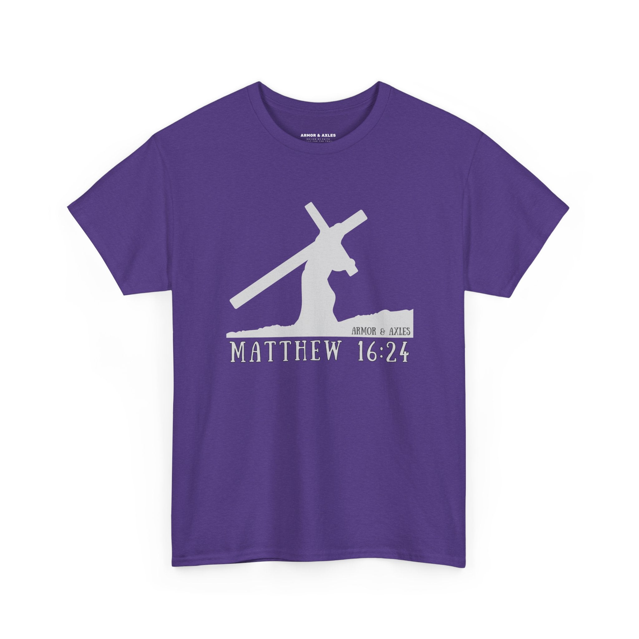 Carry the Cross – Matthew 16:24 Tee