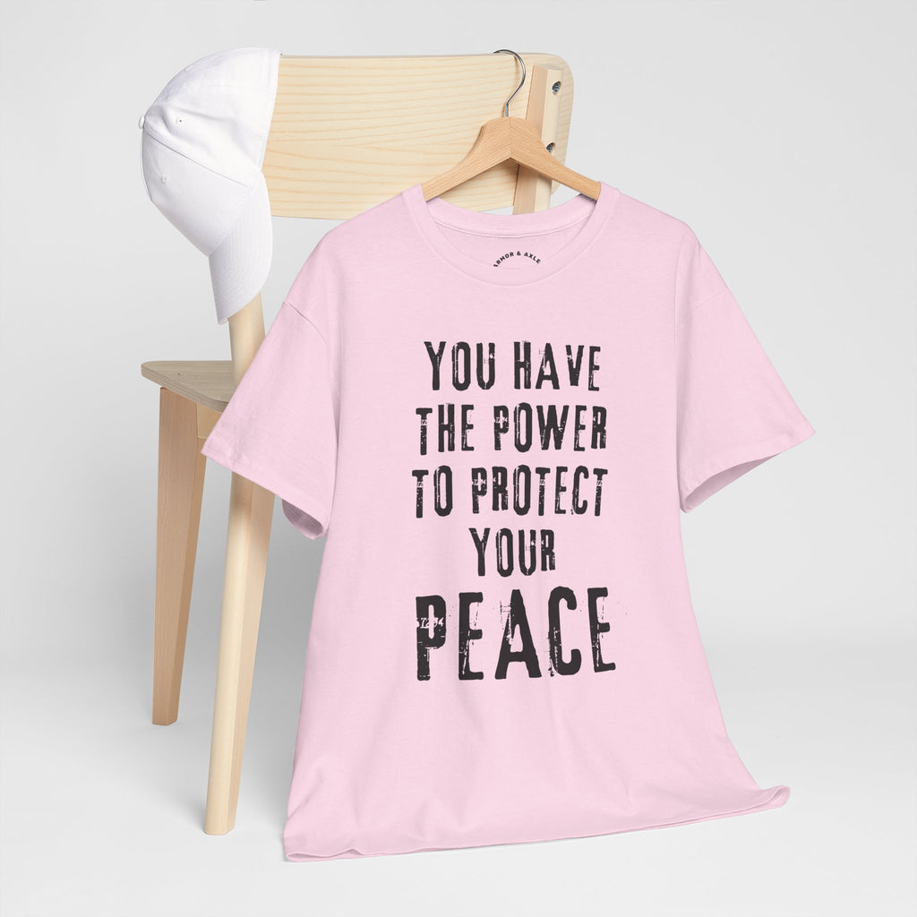 Protect Your Peace Christian Faith T-Shirt | Inspirational Scripture Tee