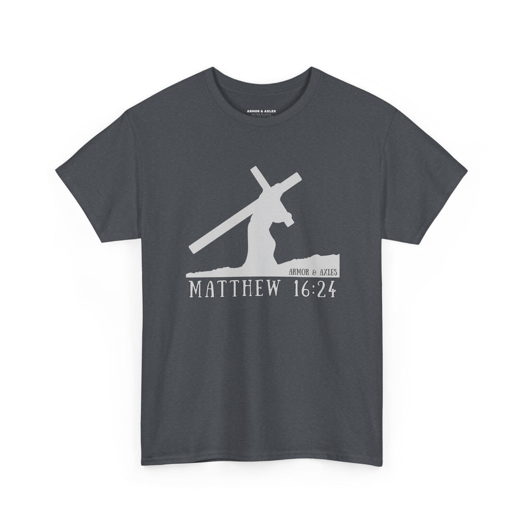 Carry the Cross – Matthew 16:24 Tee