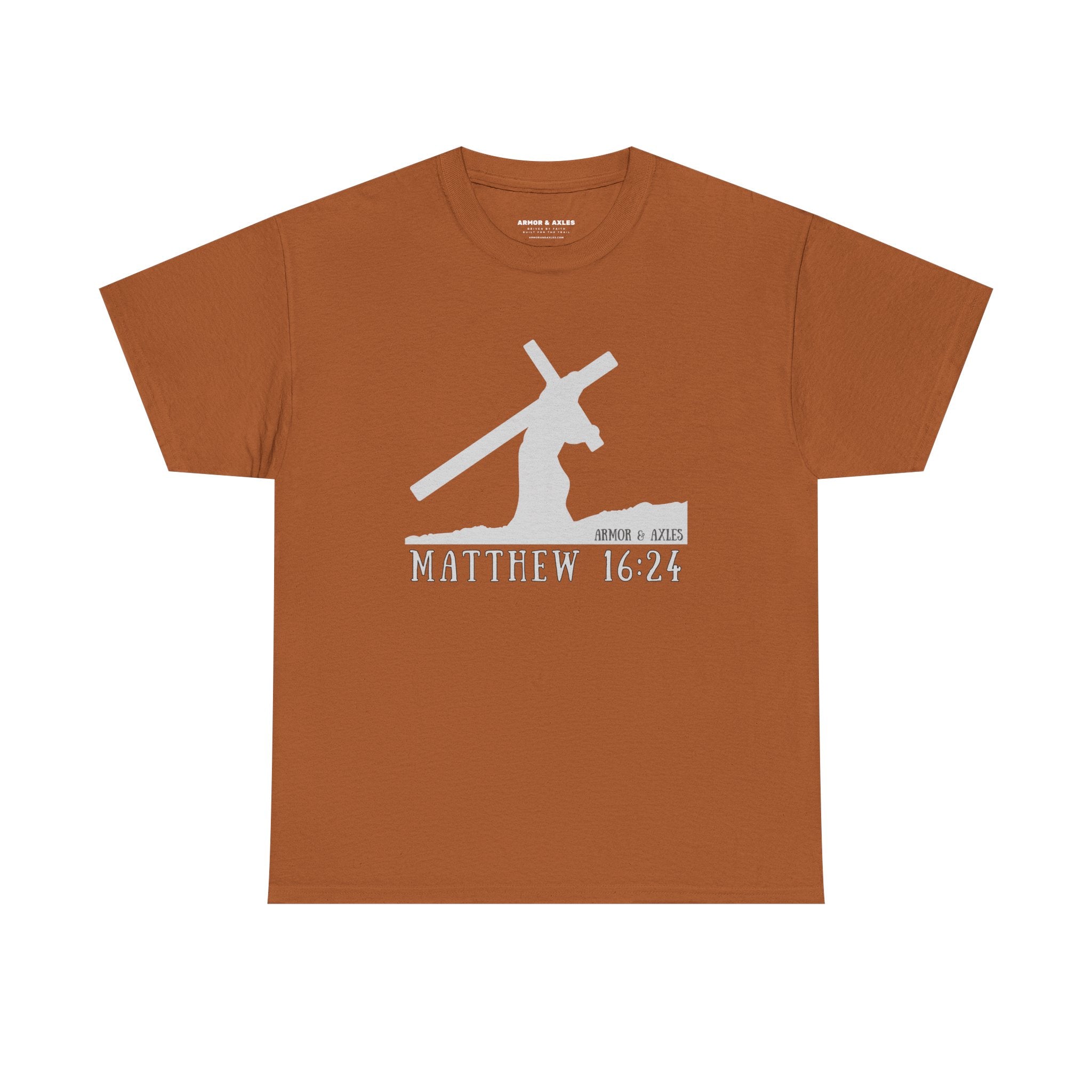 Carry the Cross – Matthew 16:24 Tee