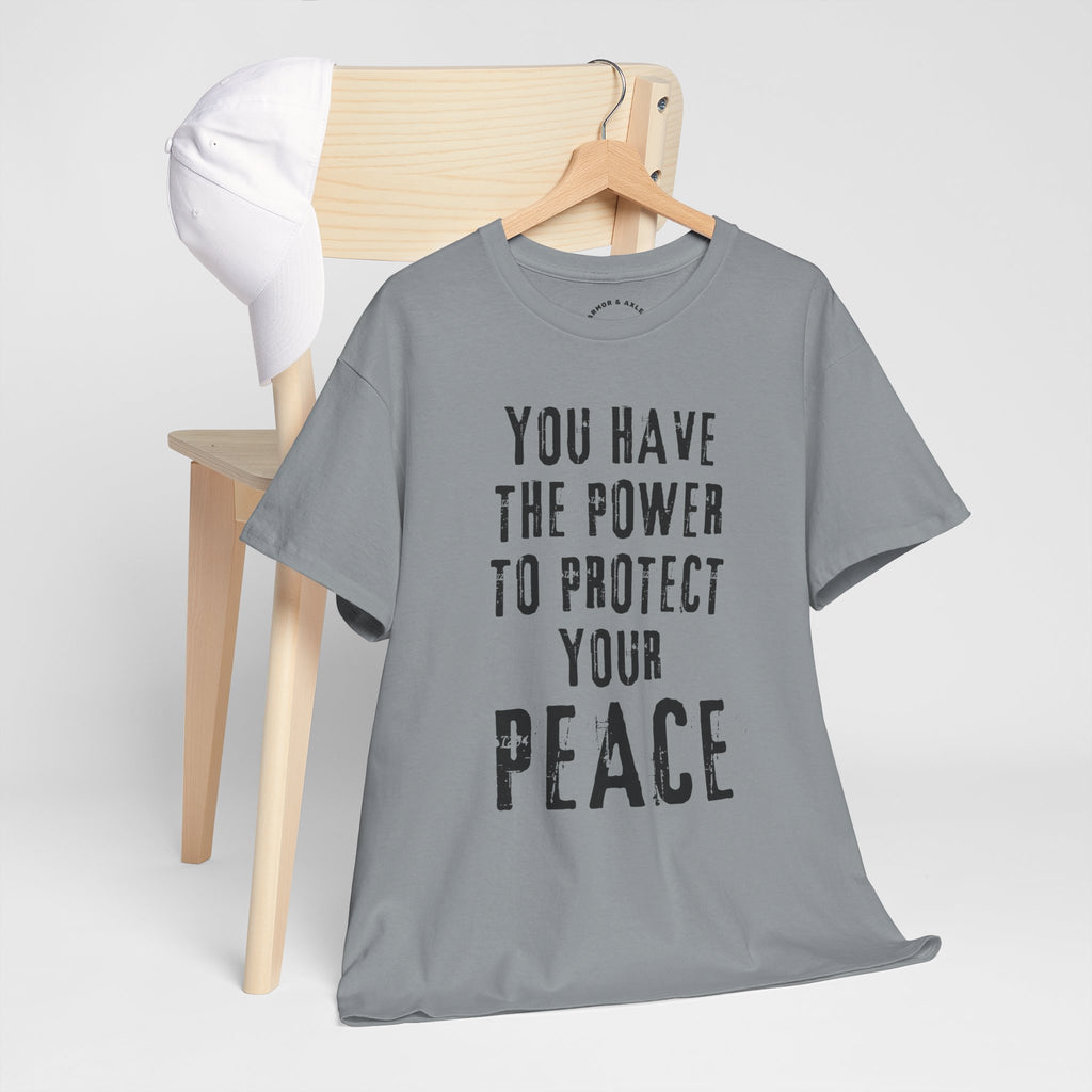 Protect Your Peace Christian Faith T-Shirt | Inspirational Scripture Tee