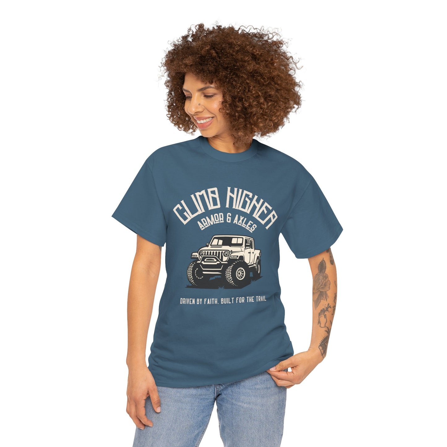 Climb Higher Unisex Heavy Cotton Tee