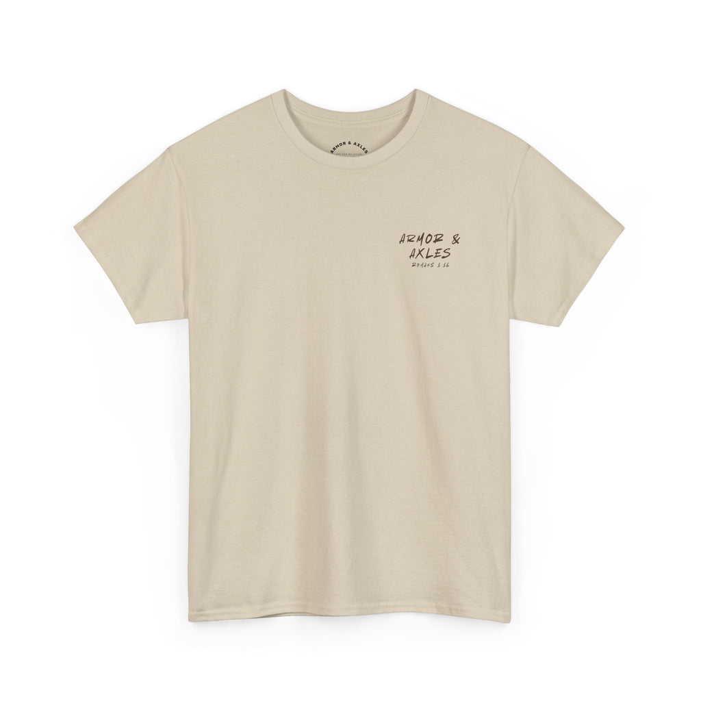 Unstoppable Faith Off-Road T-shirt – Romans 1:16
