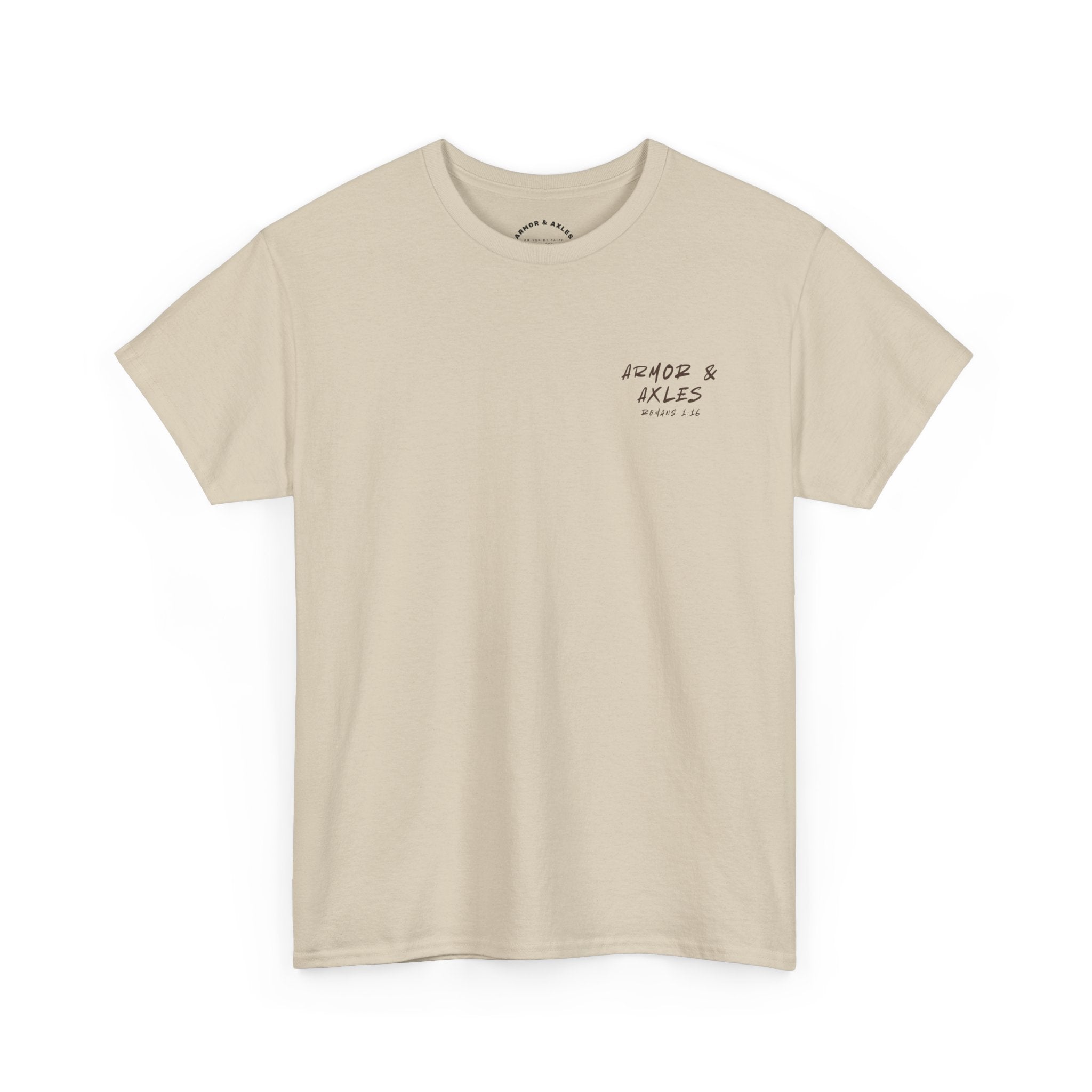 Unstoppable Faith Off-Road T-shirt – Romans 1:16