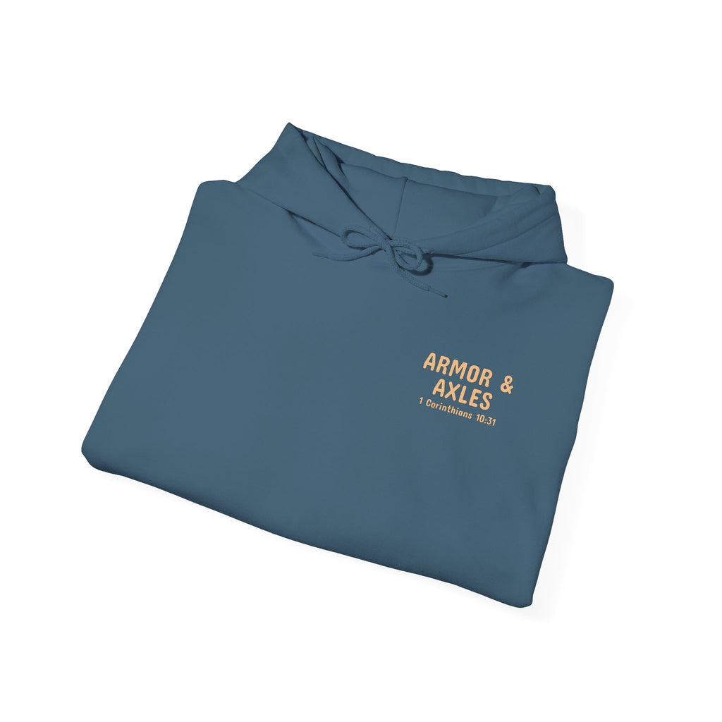 Her Ride Her Rules His Glory Blend Hooded Sweatshirt