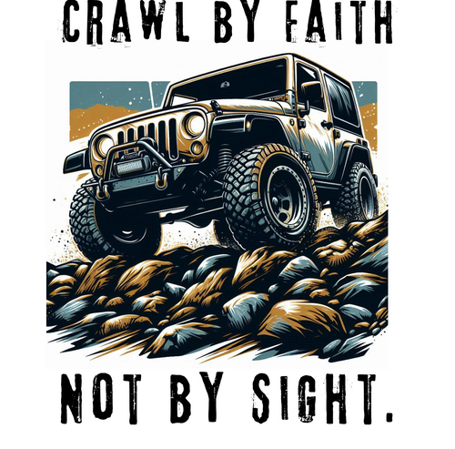 Crawl By Faith Ceramic Mug