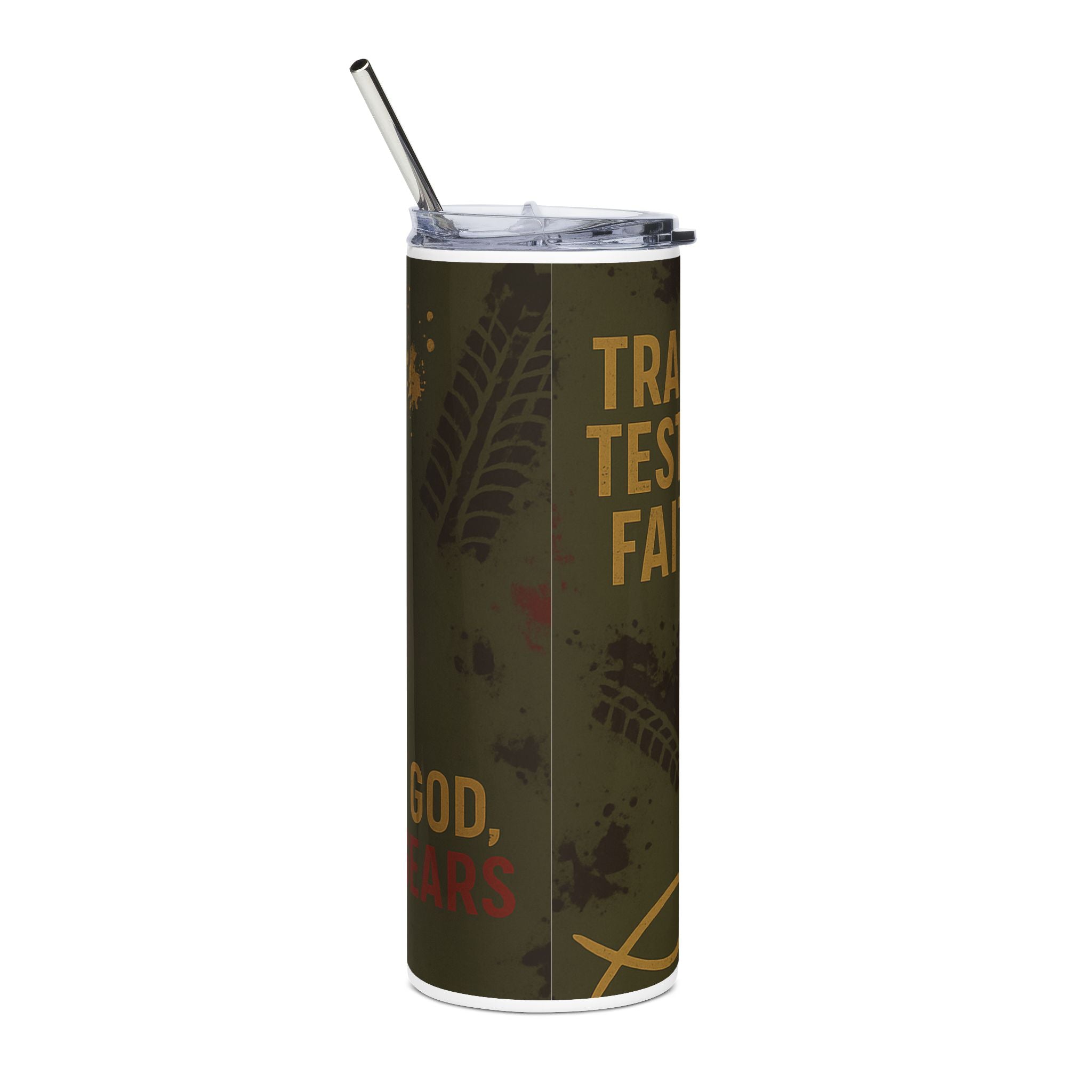 Trail Tested Faith Trust GOD Shift Gears Tumbler 20oz