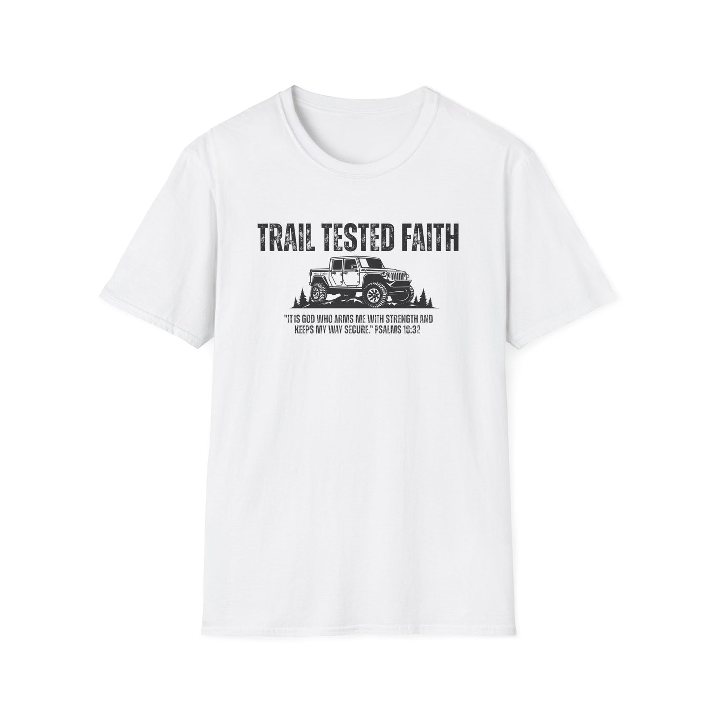 Trail Tested Faith Christian off-road t-shirt

Faith-based 4x4 off-road apparel by Armor & Axles

Christian trail lifestyle t-shirt