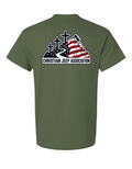 Official Christian Jeep Association Patriotic Off-Road T-Shirt