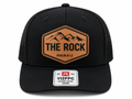 The Rock Leather Patch Hat | Psalm 61:2 Richardson 112FPC Trucker Cap