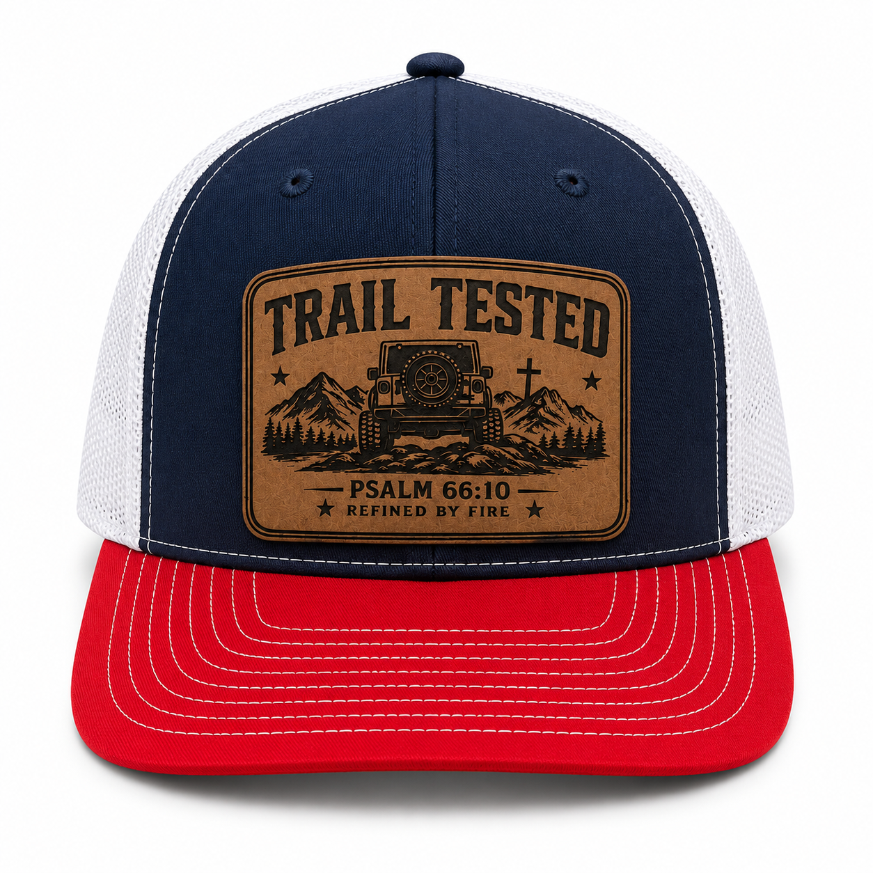 Trail Tested Richardson 112FP Patriot Hat | Psalm 66:10
