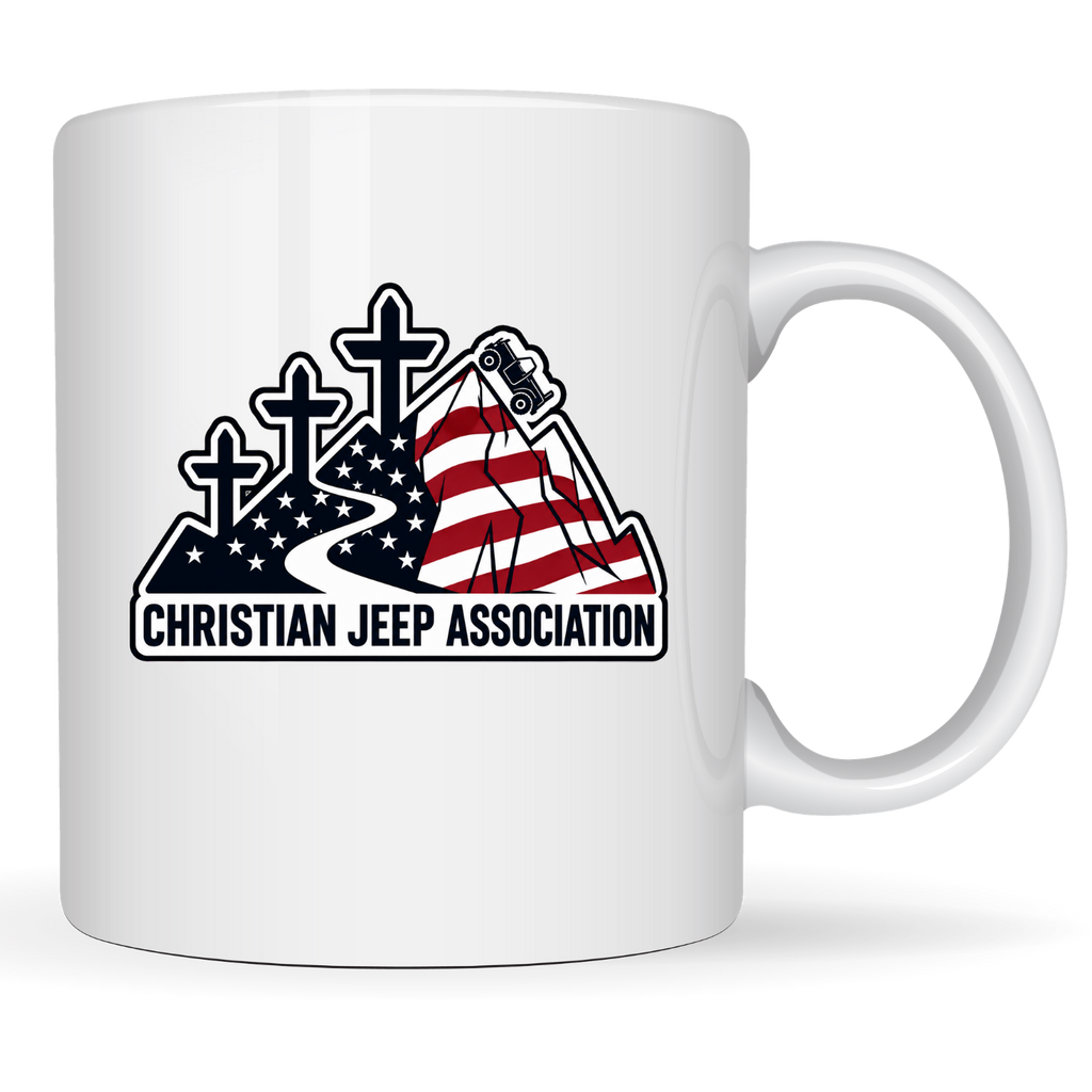 CJA Patriotic Ceramic Mug 15oz