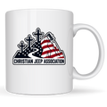 CJA Patriotic Ceramic Mug 15oz