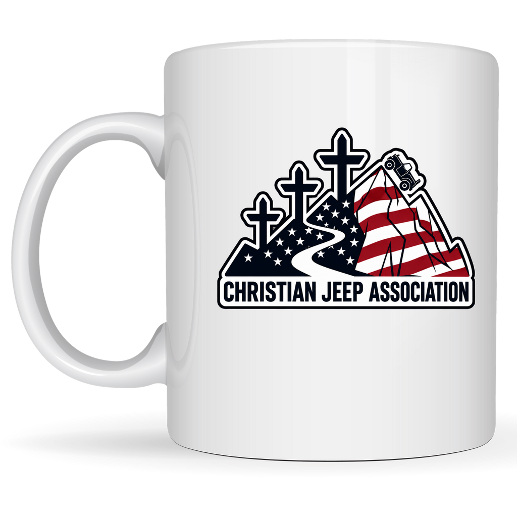 CJA Patriotic Ceramic Mug 15oz