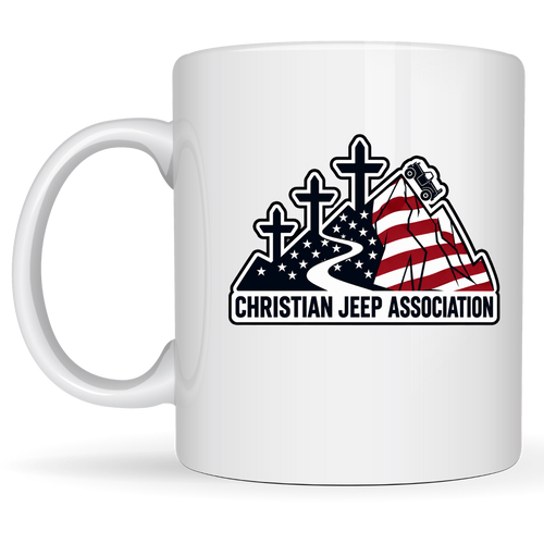 CJA Patriotic Ceramic Mug 15oz