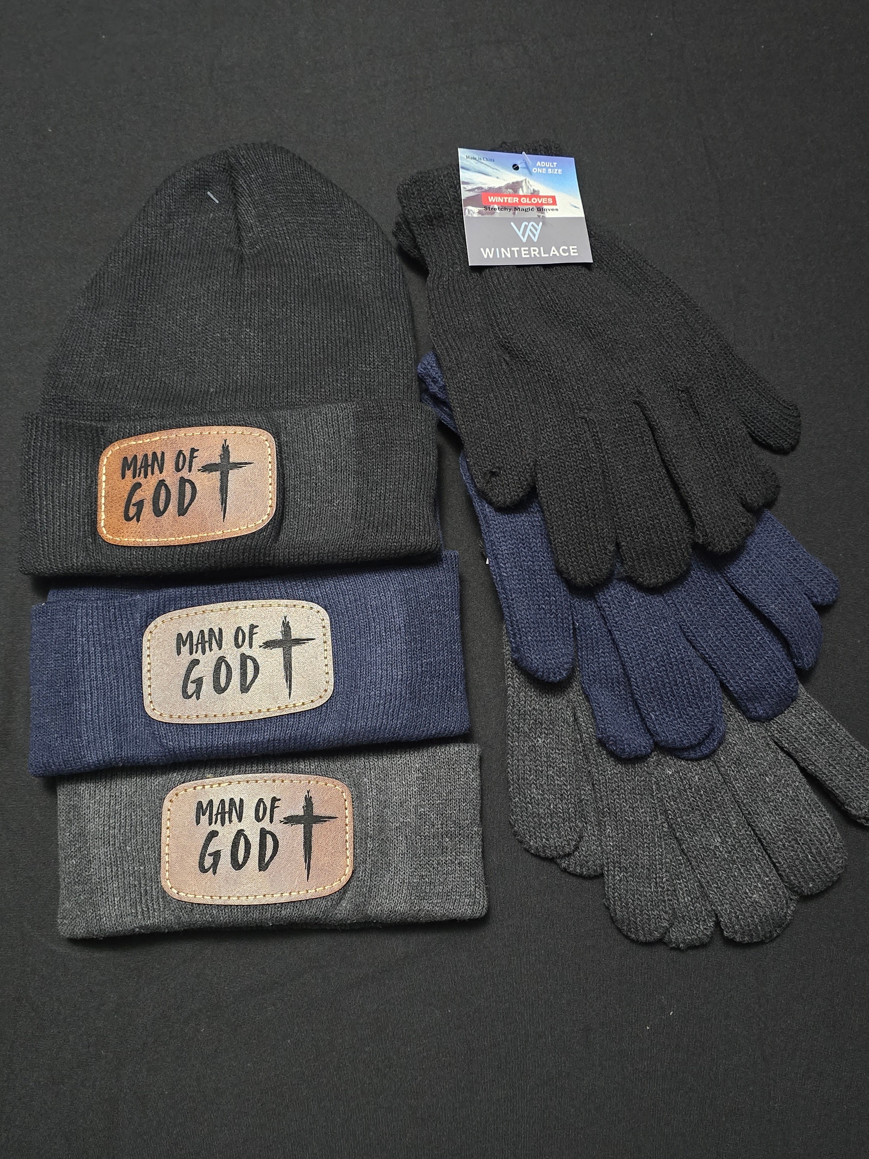 Beanie and Gloves Set
