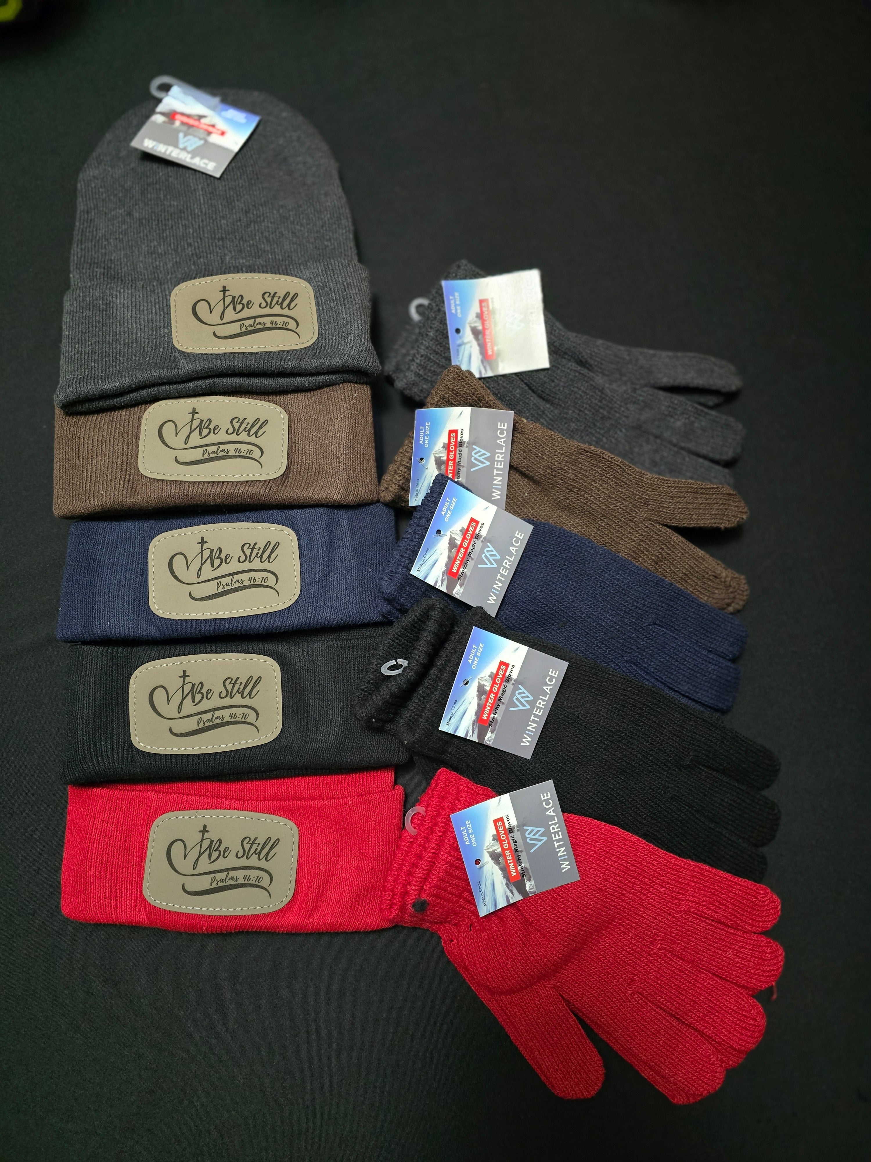 Beanie and Gloves Set